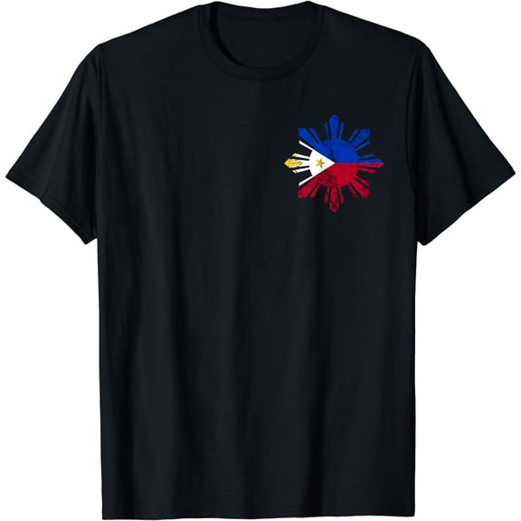 Philippines Filipino Flag Pilipinas Pride Filipino Roots T-Shirt