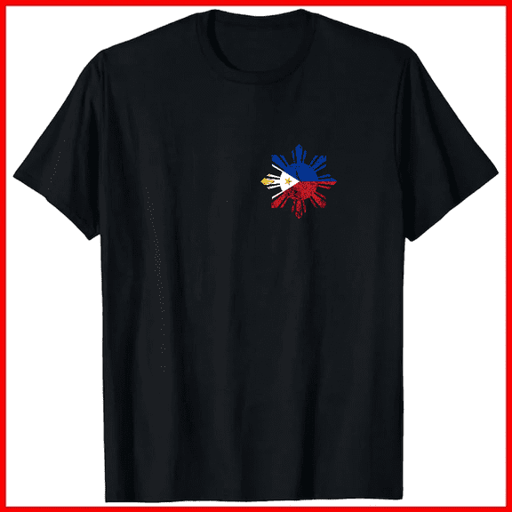Philippines Filipino Flag Pilipinas Pride Heritage Roots Unisex T-Shirt V19507 ,up to size 5XL
