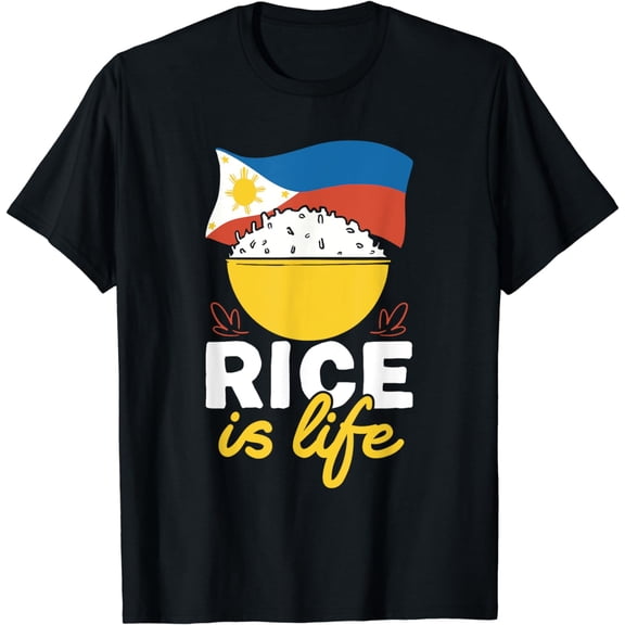 Philippines Filipino Rice Is Life Filipino T-Shirt