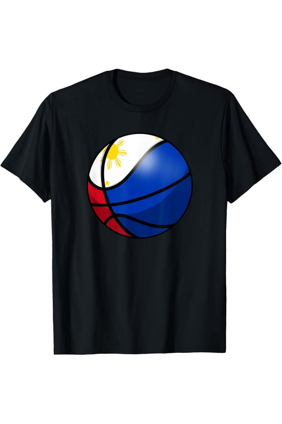 Philippines Filipino Sport Basketball Basket Ball Proud Flag T-Shirt