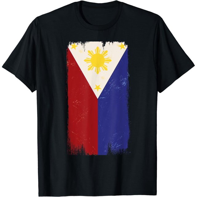 T-shirt metà americana metà filippina radice pi T-shirt metà americana metà filippina radice pi