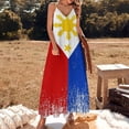 thumbnail image 1 of Philippines Flag Pride Sleeveless Dress Women dresses summer dress for women evening dress woman summer clothes for women, 1 of 6