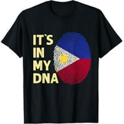 HESHIJIAZHU Philippines In My DNA Philippine Flag Team Philippines T-Shirt