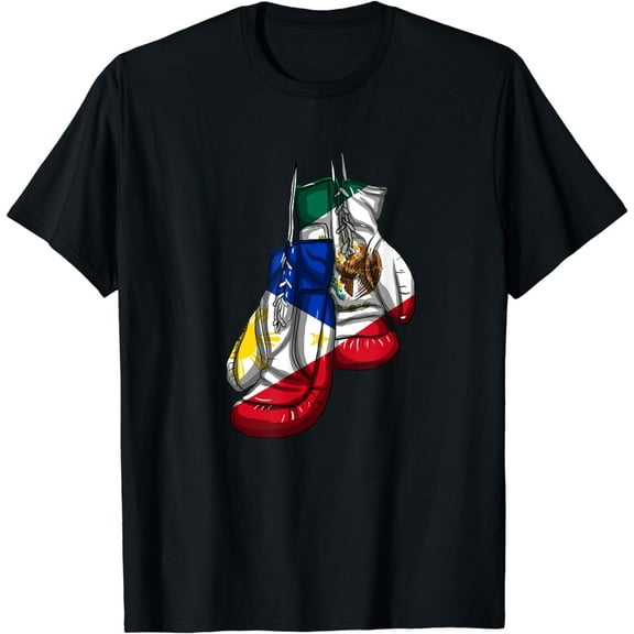 Philippines Mexico Filipino Proud Mexipino Mexican Flag T-Shirt