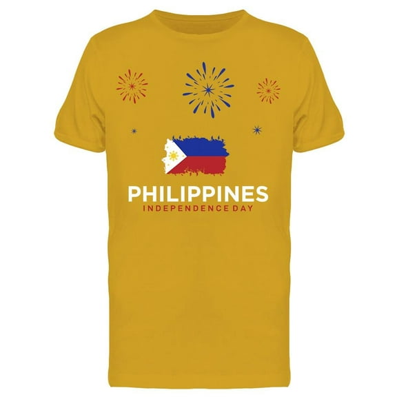 Philippines National Day Holiday T-Shirt Men -Image by Shutterstock, Male x-Large