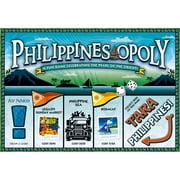 Philippines-Opoly Themed Family Board Game, 2-6 Players