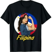 Philippines Pinay Filipina Pride Strong Proud Woman Girl T-Shirt