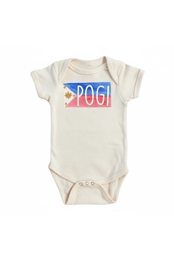 Philippines Pogi Newborn Baby Bodysuit