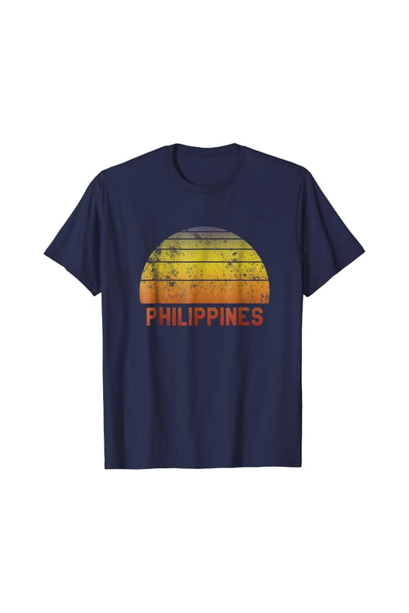 Philippines Retro Surf Throwback Design T-Shirt