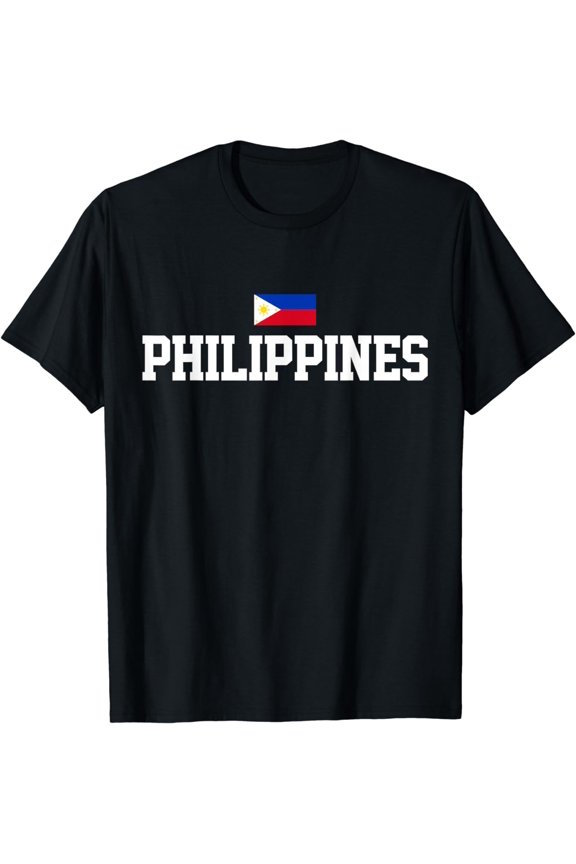 Philippines T-Shirt Jersey Tshirt Sports Flag Tee Gift T-Shirt