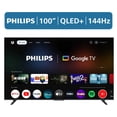 thumbnail image 1 of Philips 100" Class QLED+ 4K UHD (2160p) 144Hz Google Smart TV (100PQL7556/F7), 1 of 26
