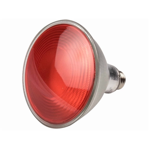 Philips Non-Dimmable 13.5W Red 40 PAR38 LED Bulb, Outdoor and Enclosed Fixture Rated