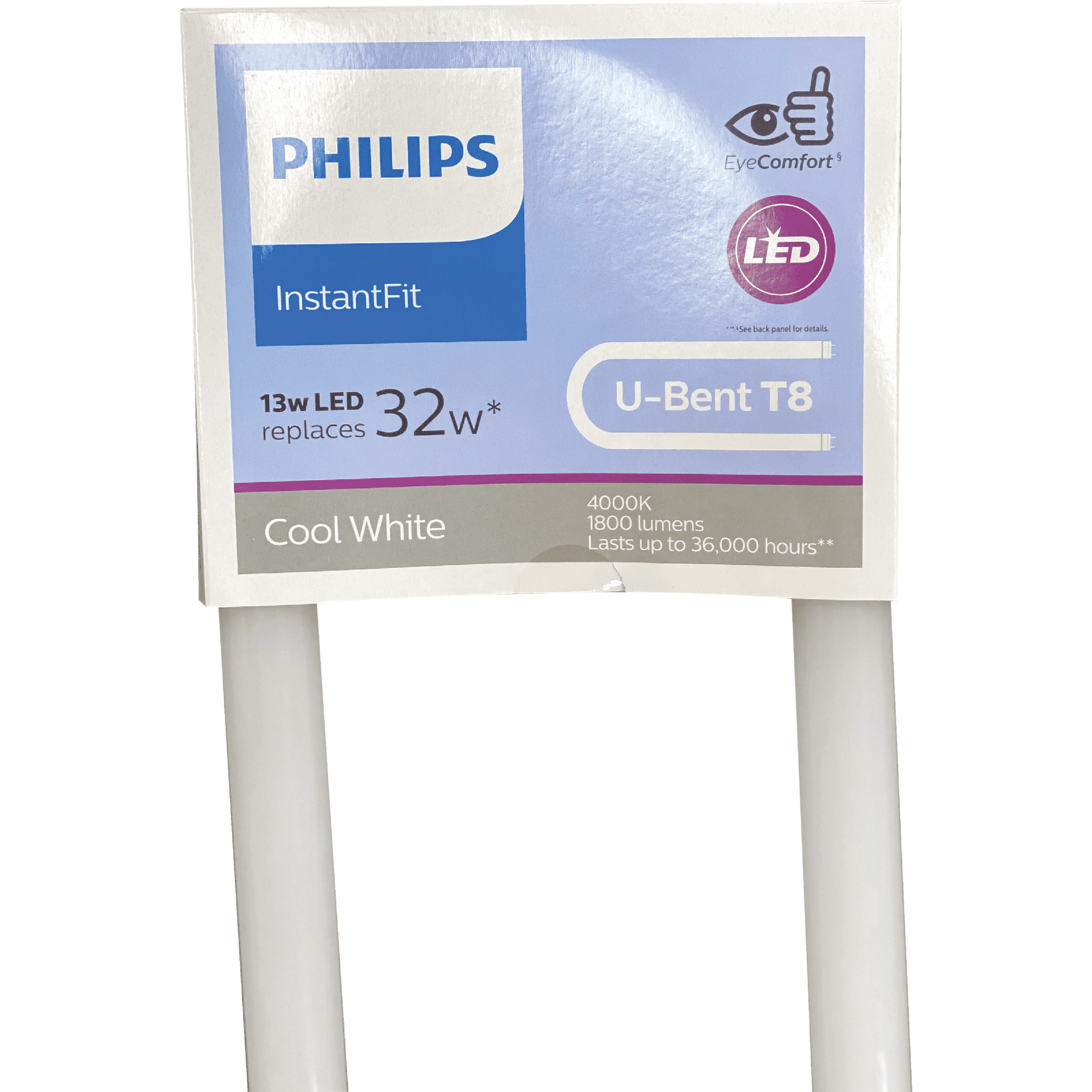Philips 13w T8 Ubent Cw Led Tube 544874 Pack of 10