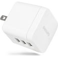thumbnail image 1 of Philips 17W USB Wall Charger, 3 Ports, White, 1 of 5