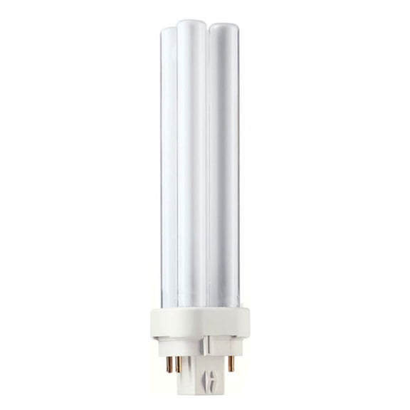 Philips 18w 2700k PL-C ALTO 18W/827/4P Double Tube 4-Pin Fluorescent Light Bulb