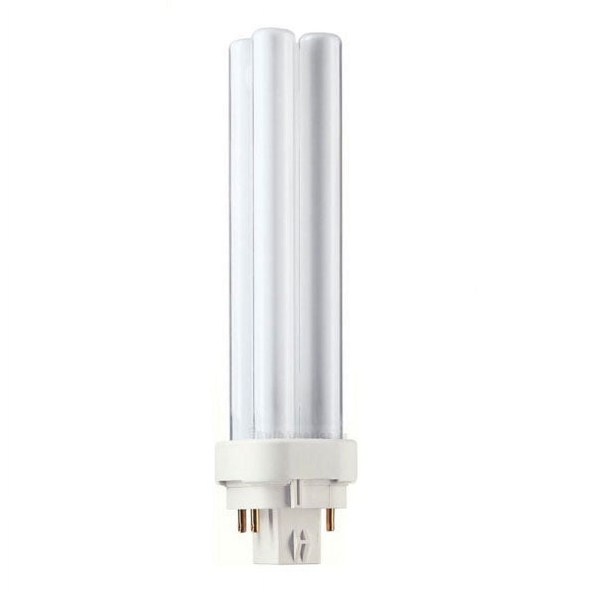 Philips PL-C 18W 4-Pin Compact Fluorescent Bulb - Energy Efficient Double Tube Light, 14W Equivalent, 841 Alto - View #5