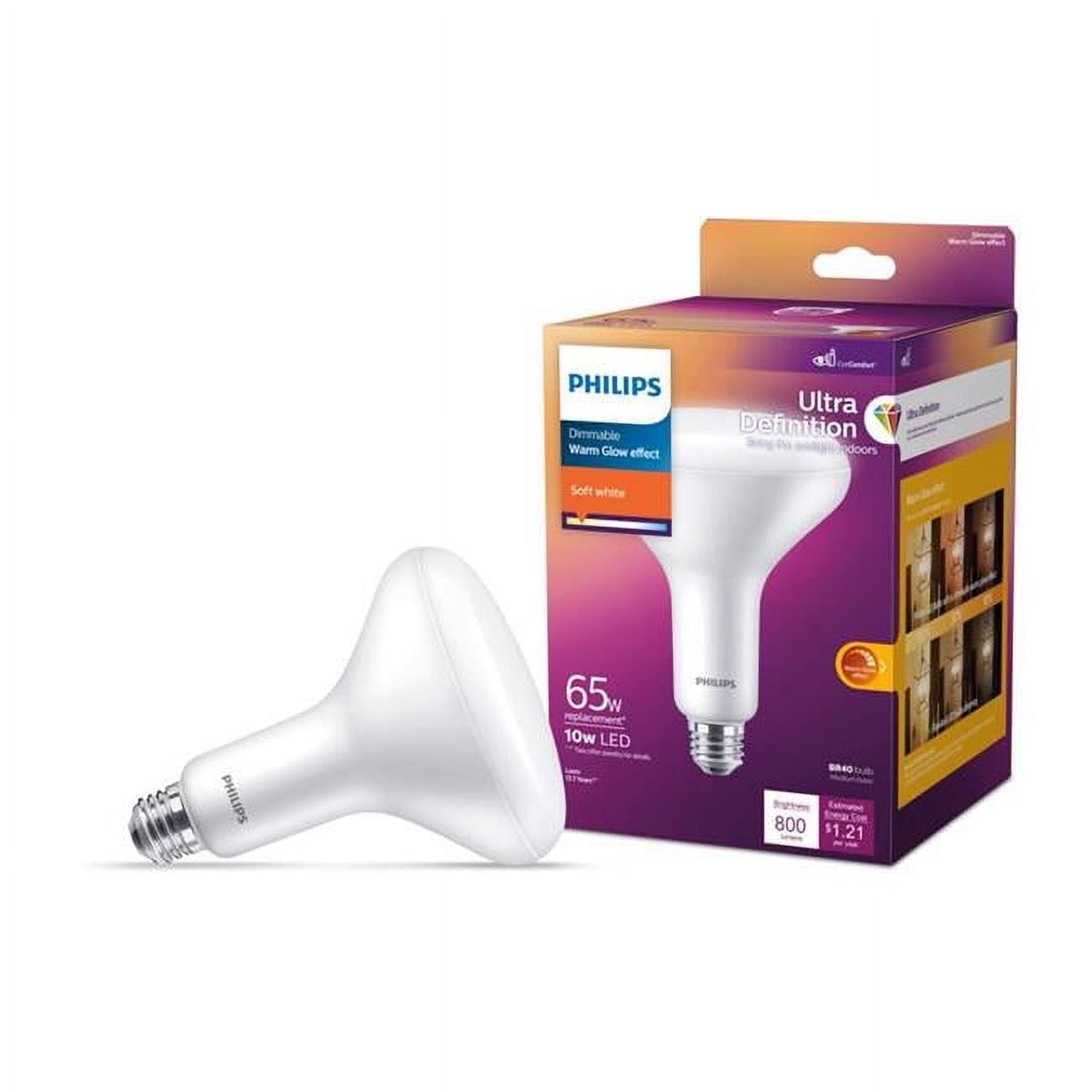 Philips 3013955 Ultra Definition BR40 E26 Medium LED Floodlight Bulb