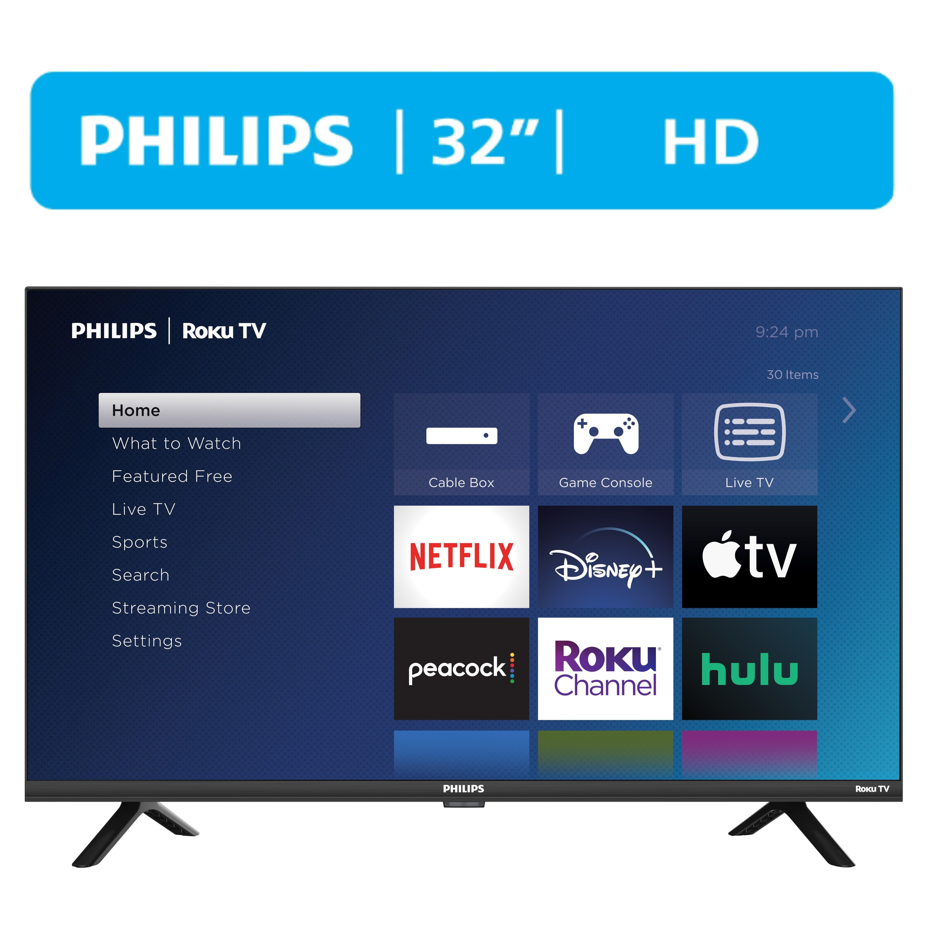 SAMSUNG 32" Class HD (720P) LED TV UN32J4000