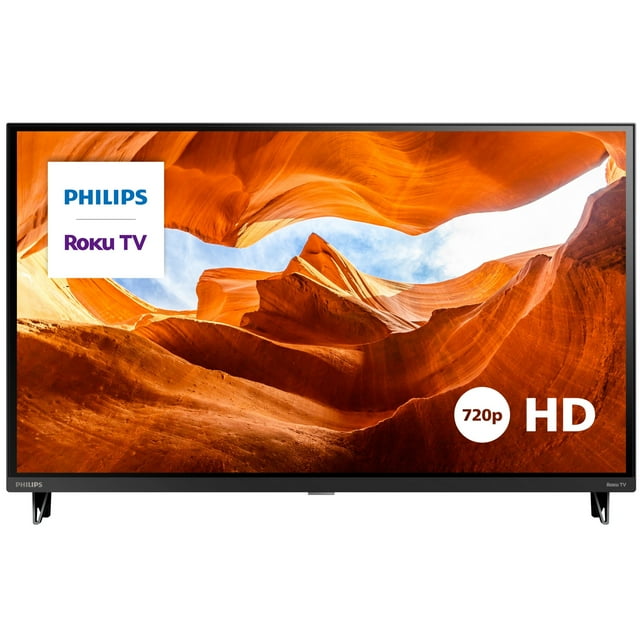 Philips 32" Class HD (720P) Smart Roku Borderless LED TV (32PFL6452/F7