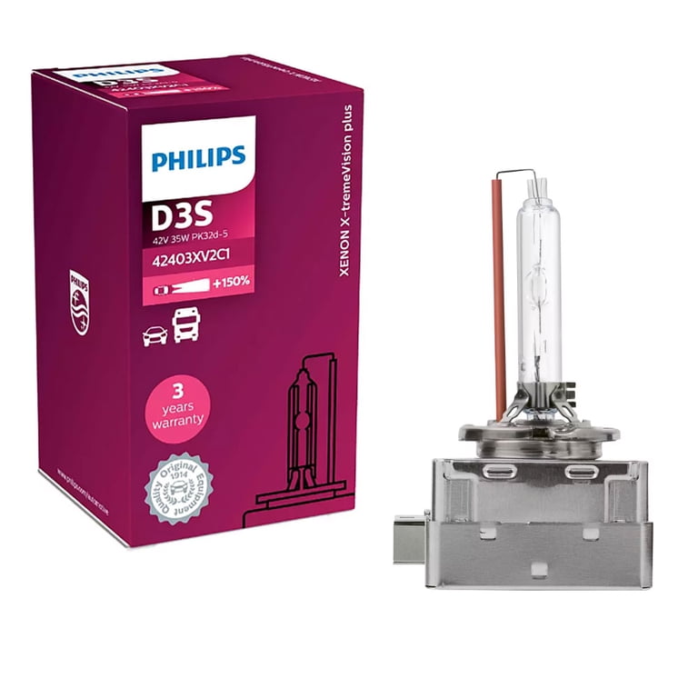 Philips 35w D3S Xenon HID X-tremeVision PLUS 4800K Automotive
