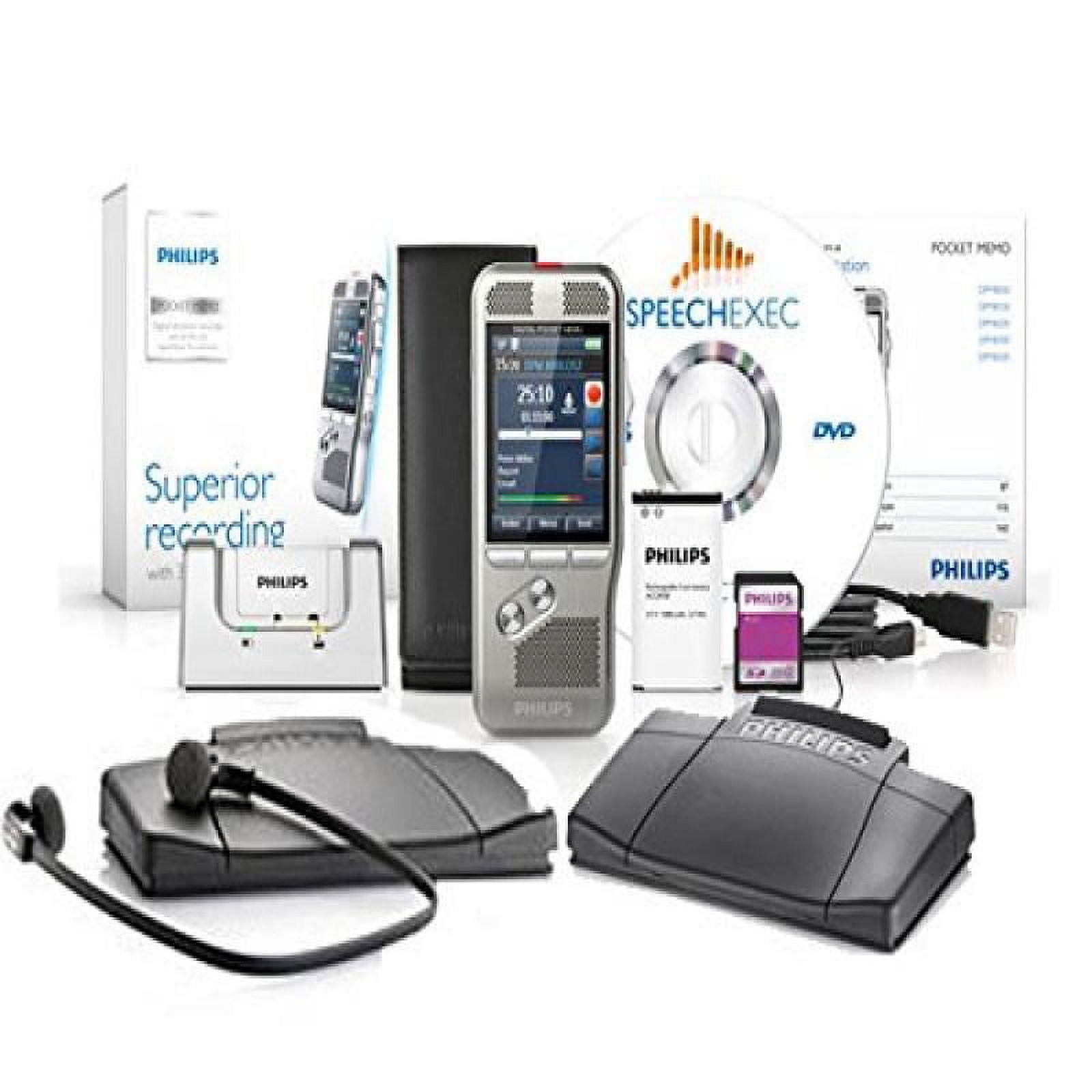 Philips 361943 Hands Free Digital Dictation & Transcription System