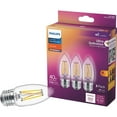 thumbnail image 1 of Philips 3pk 40w B11 Wg Led Bulb 574392, 1 of 2