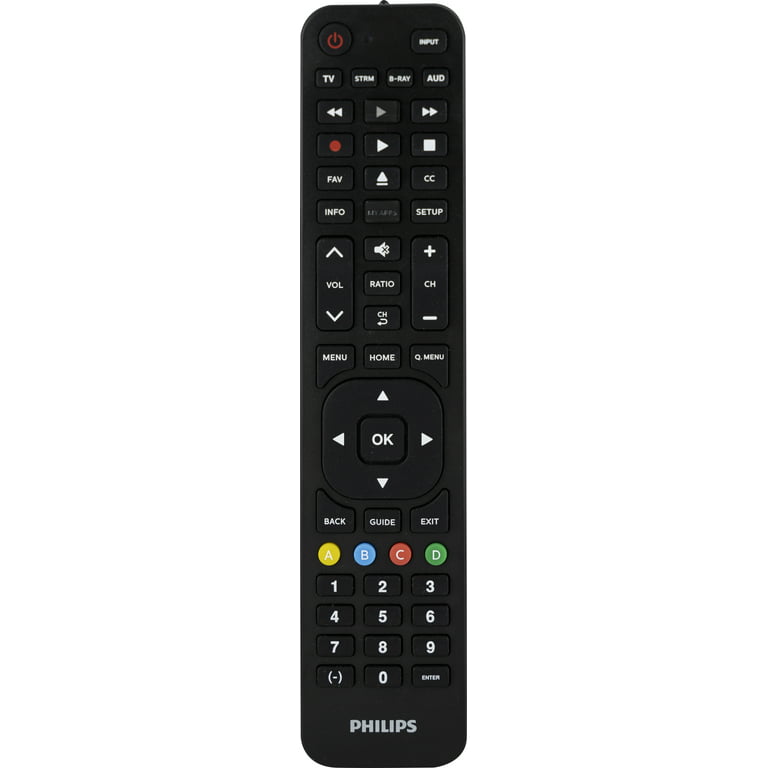 Philips 4-Device LG Replacement Universal TV Remote Control in Black, SRP4519L/27 Walmart.com
