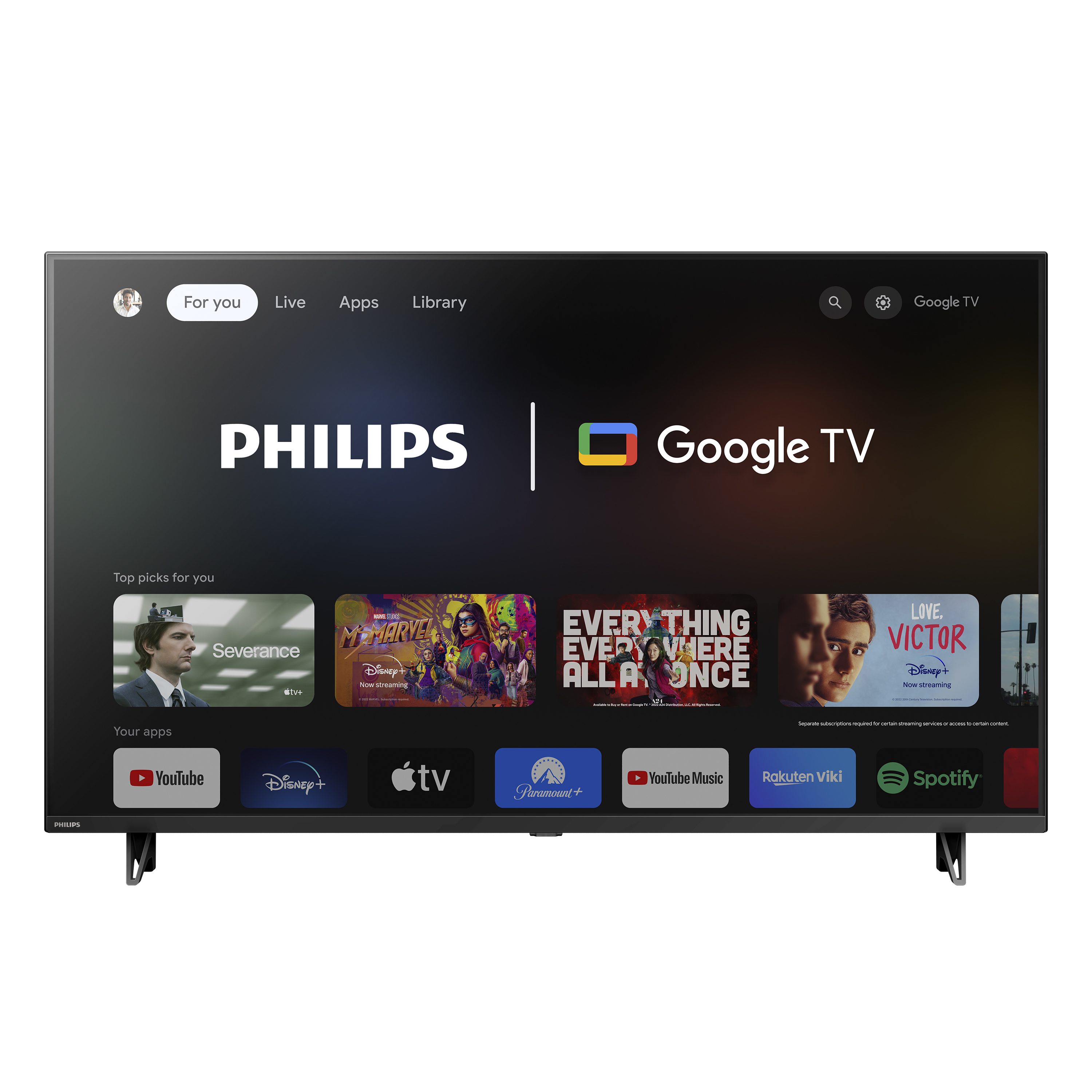 Philips 50" Class 4K Ultra HD (2160p) Android Smart LED TV with Google