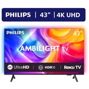 Philips 43" Class 4K UHD Ambilight Roku Smart TV 43PUL7875/F7