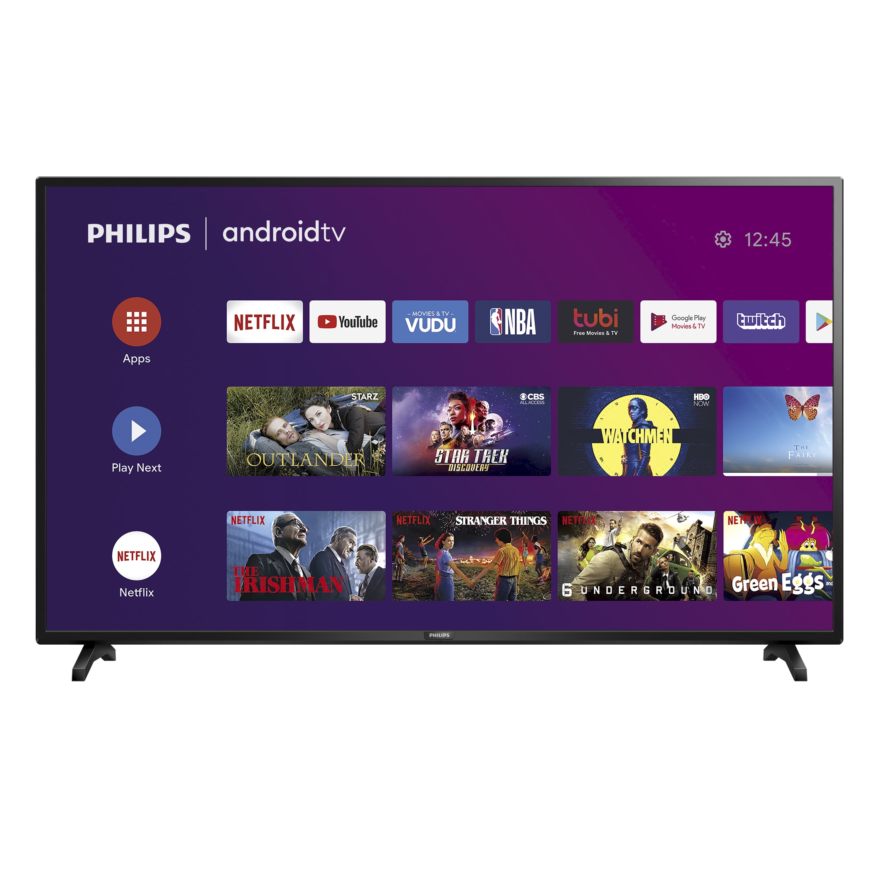 Philips 55 Class 4K Ultra HD (2160p) Google Smart LED TV (55PUL7552/F7)  (New) 