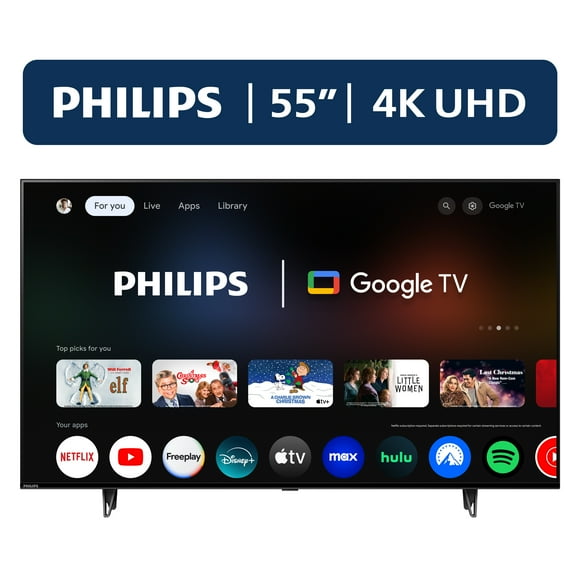 Philips 55" Class 4K Ultra HD (2160p) Google Smart LED TV (55PUL7552/F7) (New)