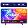 thumbnail image 1 of Philips 55" Class 4K UHD Ambilight Roku Smart TV (55PUL7875/F7), 1 of 21