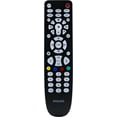 thumbnail image 1 of Philips 6-Device Backlit Universal Remote TV Control in Brushed Black, SRP9368D/27, 1 of 5
