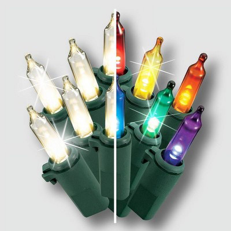 Philips 60ct christmas led smooth mini string lights multicolored deals