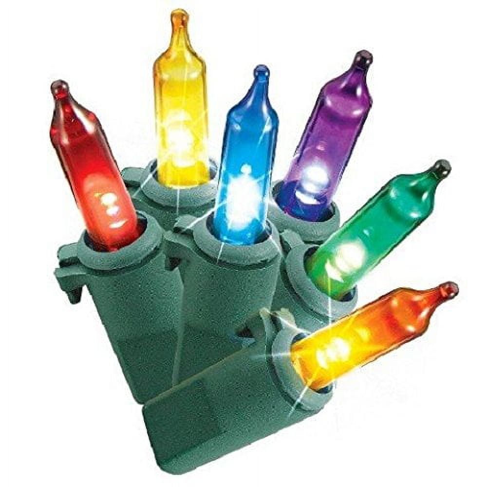 Philips 60ct christmas led smooth mini string lights multicolored deals