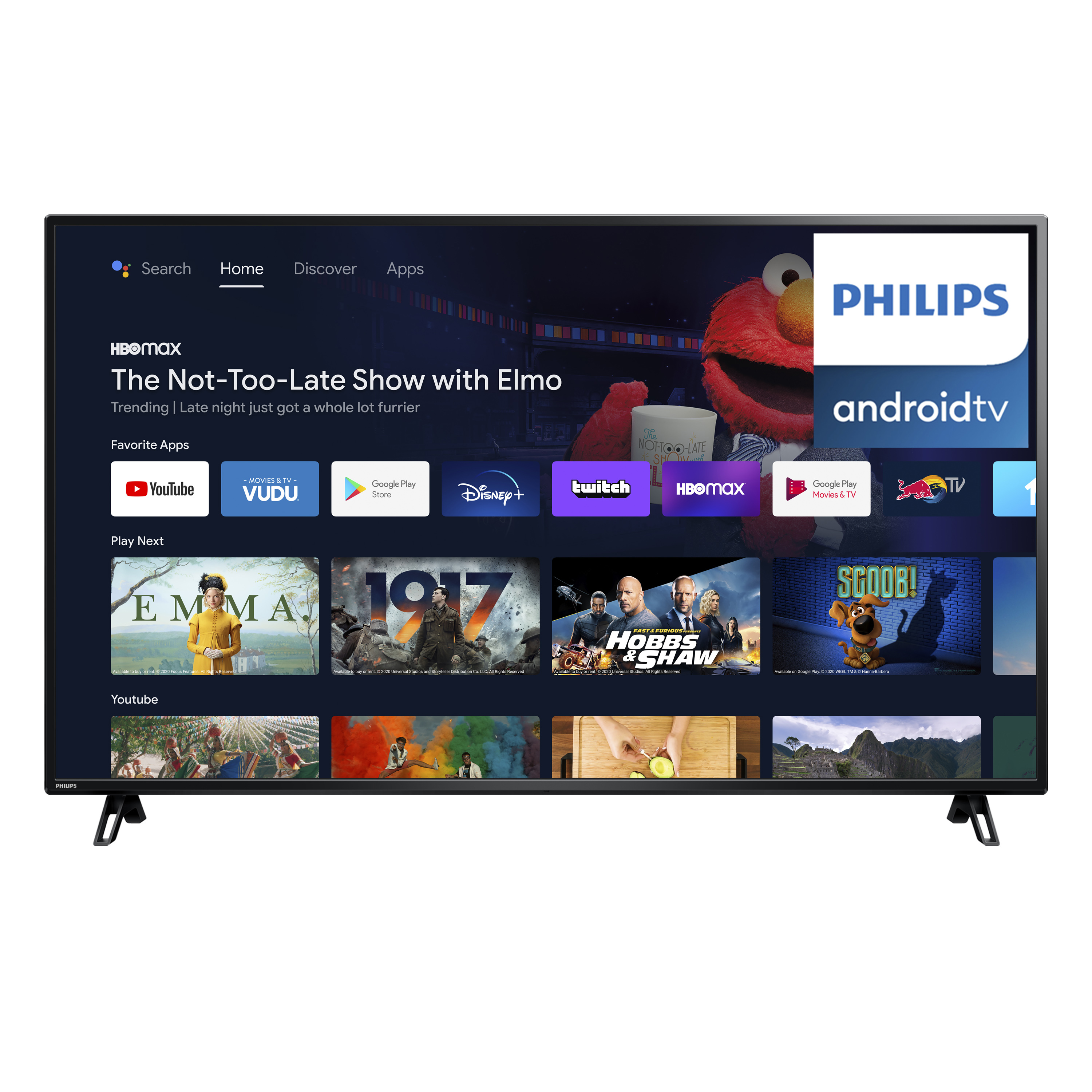 Philips 65" Class 4K Ultra HD (2160p) Android Smart LED TV with Google Assistant (65PFL5766/F7) - image 1 of 21