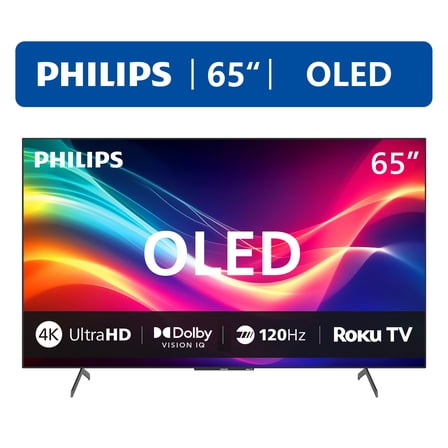 Philips 65" Class OLED 4K Ultra HD (2160p) Roku Smart TV (65OLED974/F7)