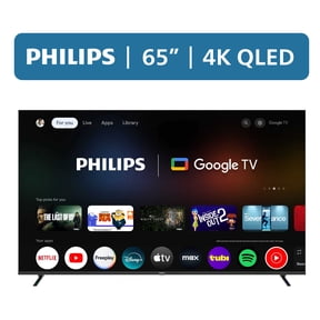 Philips 65" Class QLED 4K UHD (2160p) Google Smart TV (65PQL7456/F7)