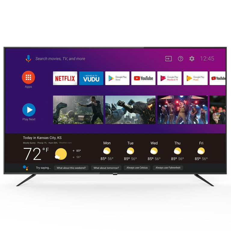 Philips 75 Class 4K Android Smart TV with Google Assistant