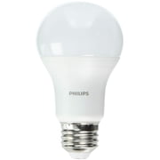 Philips 462969 10.5 Watt LED Soft White A19 Non Dimmable Light Bulb 2 Pack