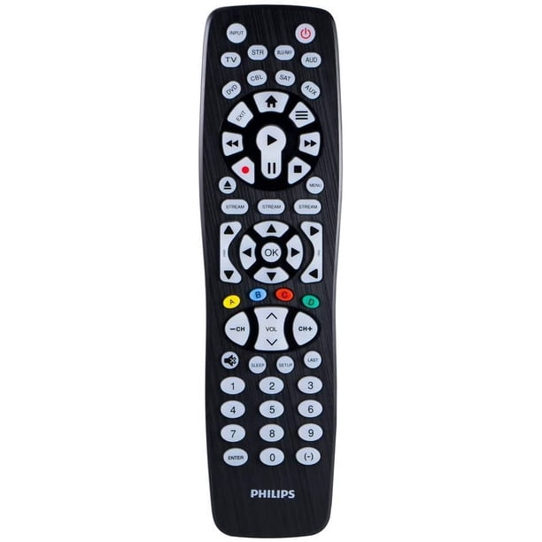 Philips 8 Device Elite Plus Backlit Universal Remote Control - Brushed ...