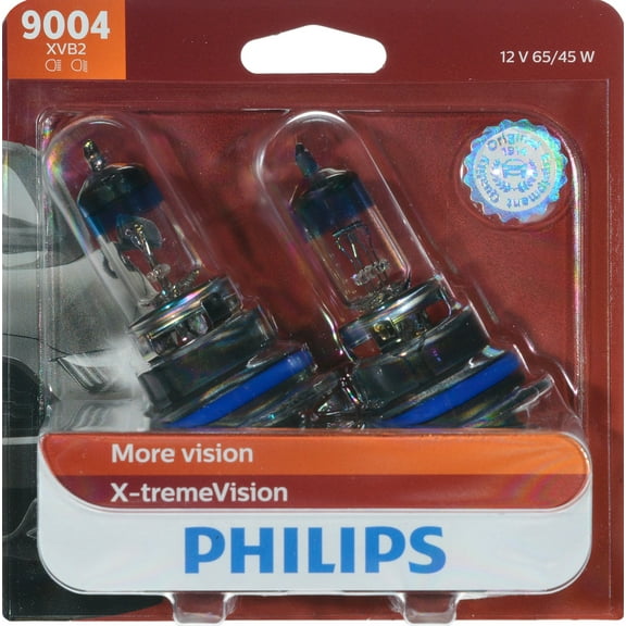 Philips 9004 X-Tremevision Headlight, Pack of 2