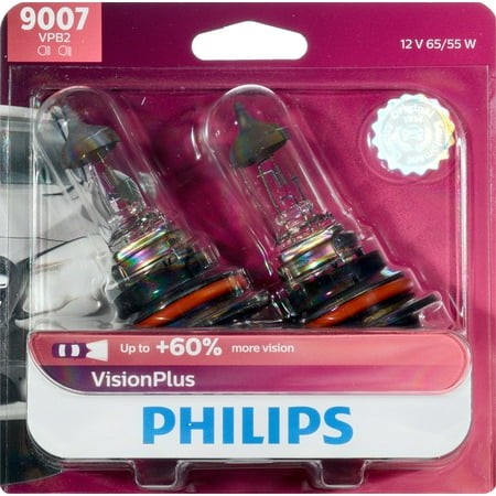 Philips 9007 Visionplus Headlight , Pack of 2