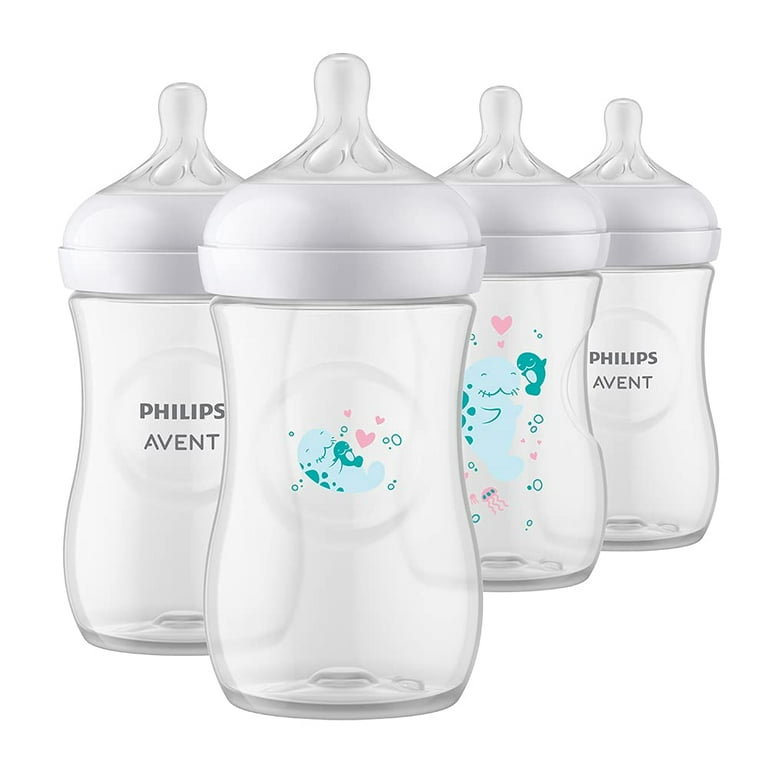 Philips Avent Anti-colic Baby Bottles, 11oz, 3pk, Clear, SCY106/03