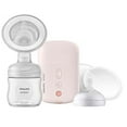 thumbnail image 1 of Philips AVENT Single Electric Breast Pump Advanced with Natural Motion Technology, SCF391/62, Pump Light Pink, Bottle Clear, 1 of 11