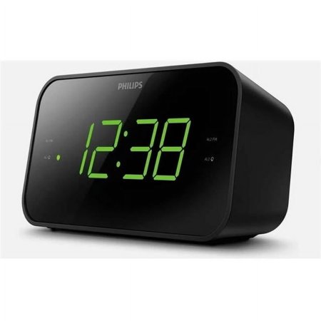 Philips  PHILIPS Digital Alarm Clock Radio, FM Radio Clock with Multi Functions