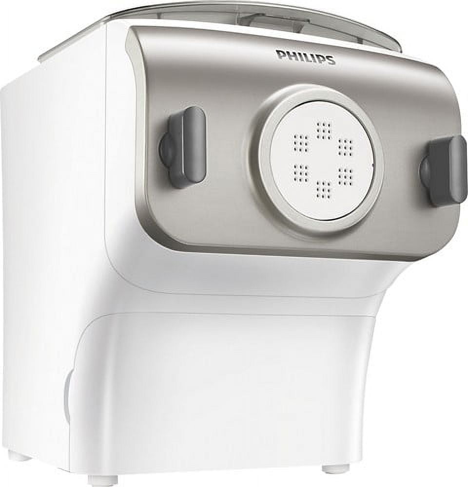 New Philips Avance Collection Pasta and Noodle Maker Plus w/ 8 Pasta  Shaping Discs, White - HR2378/06 