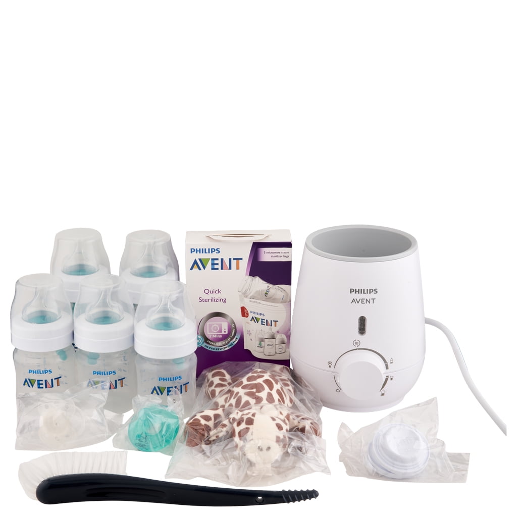 Philips Avent AntiColic Baby Bottle With AirFree Vent All In One Gift Set
