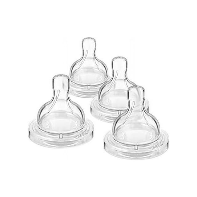 Philips Avent Anticolic Baby Bottle Medium Flow Nipple, 4pk, BPAFree