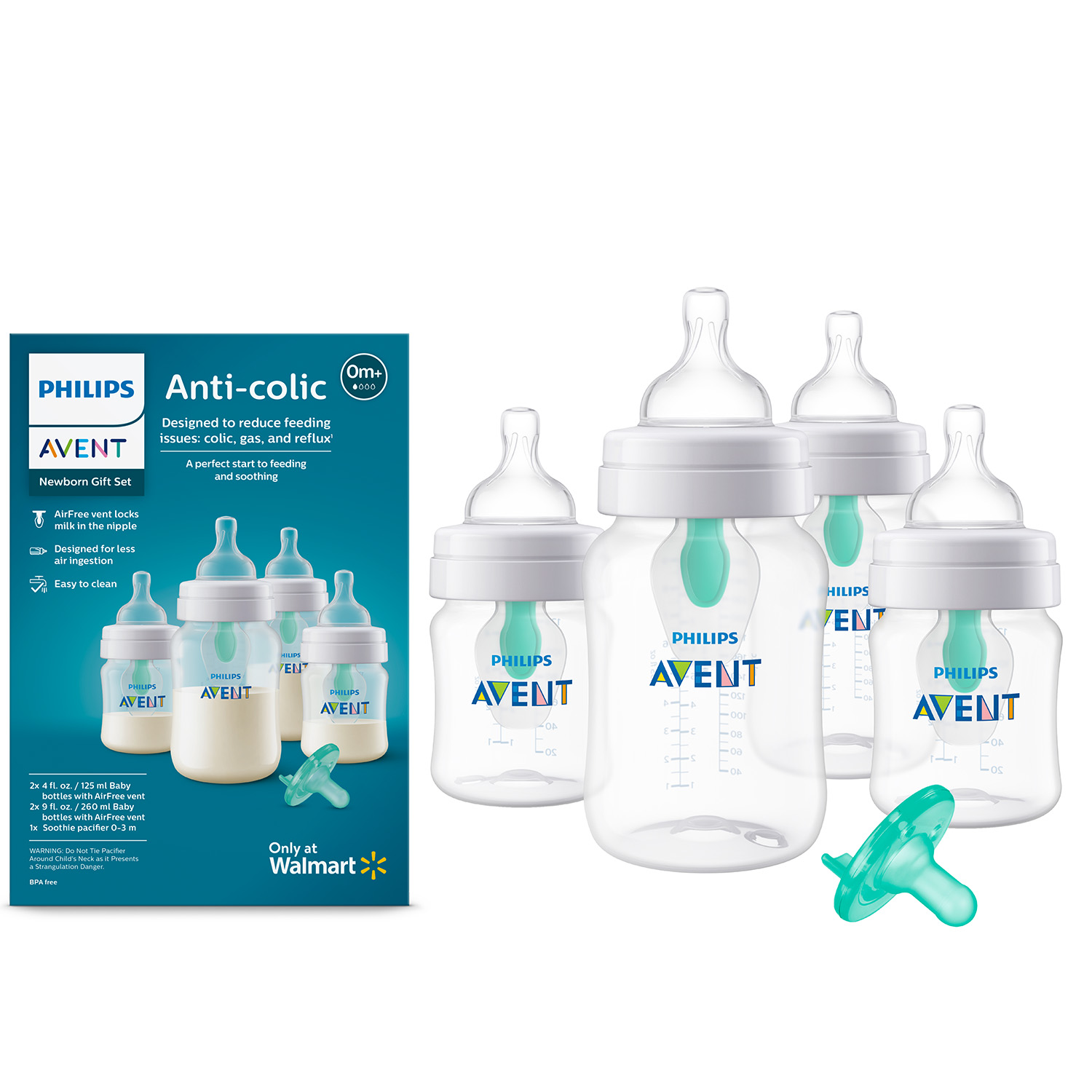 Philips Avent Anti colic Baby Bottle With AirFree Vent Newborn Gift Set Philips Avent Anti colic Baby Bottle With AirFree Vent Newborn Gift Set